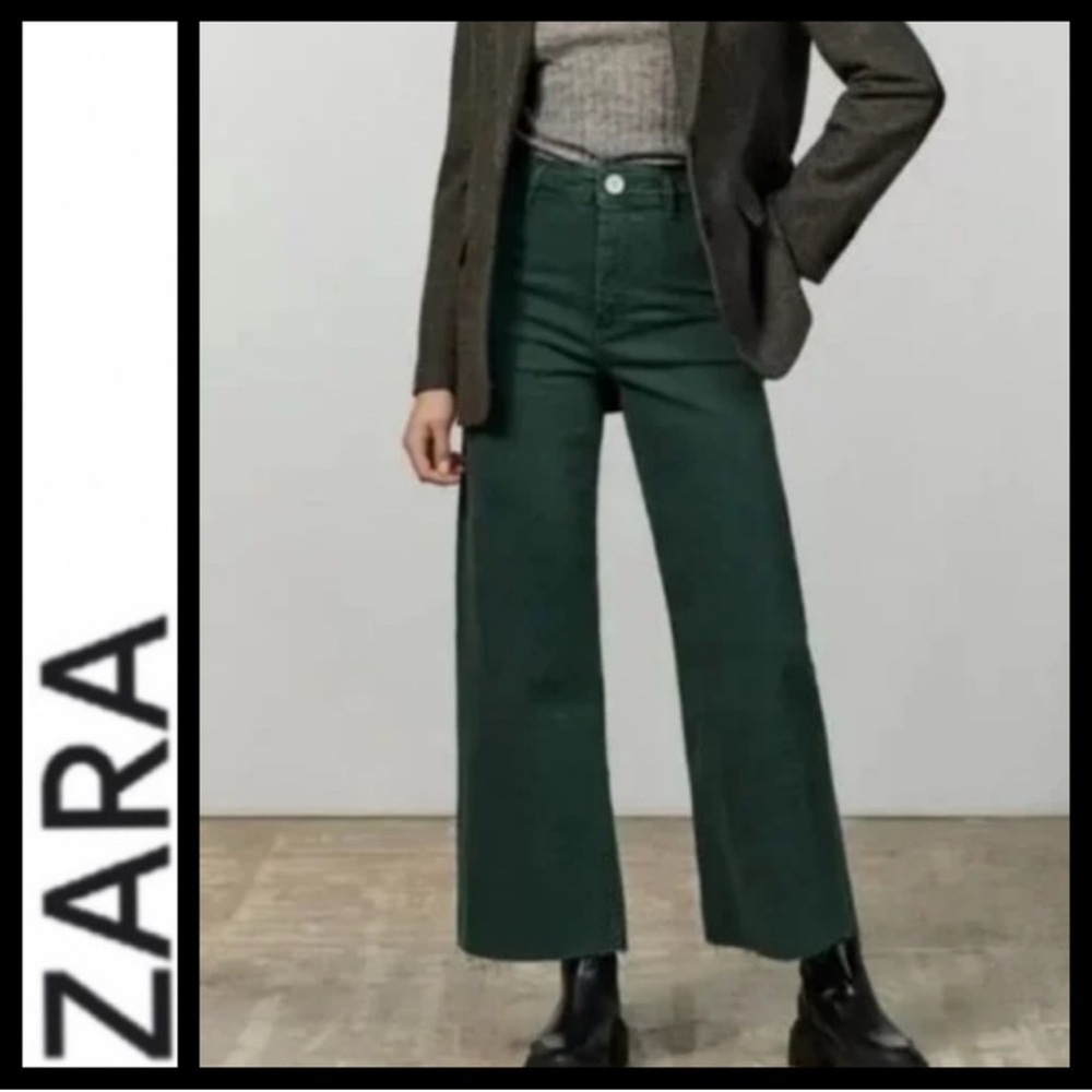 Zara Marine Straight in Deep Green